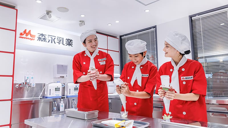 画像元:キッザニア福岡 公式 森永牛乳