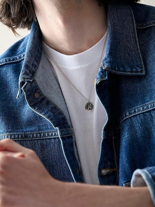 eteブラックダイヤモンド コイン ペアネックレス