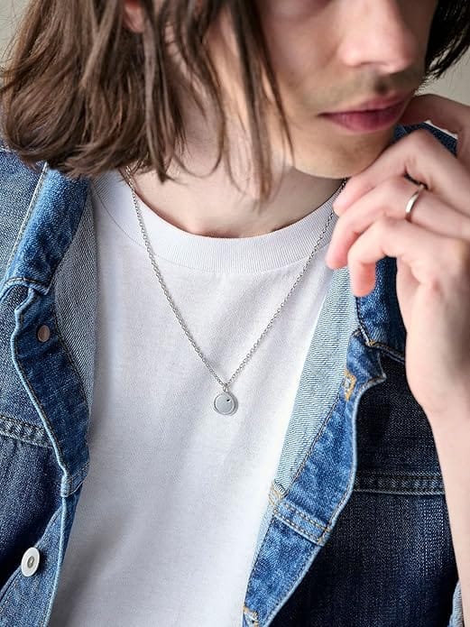 eteブラックダイヤモンド コイン ペアネックレス