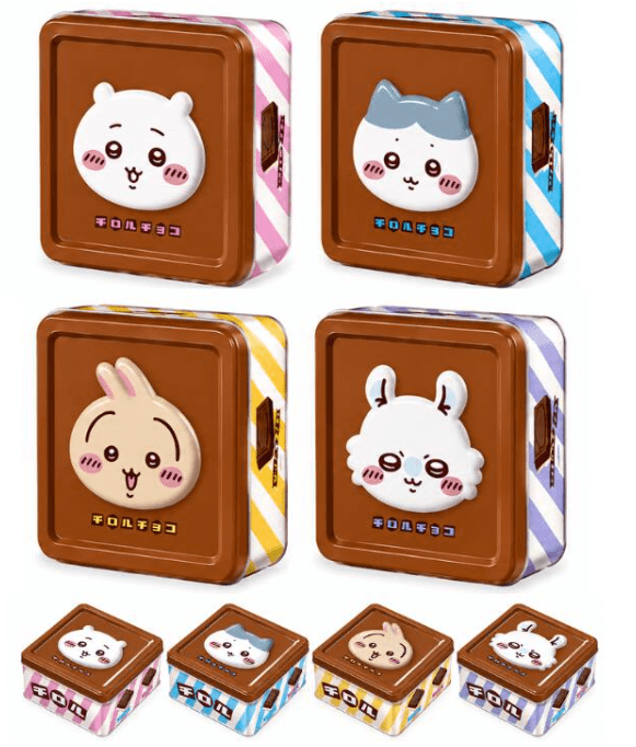 ちいかわチロルチョコ缶